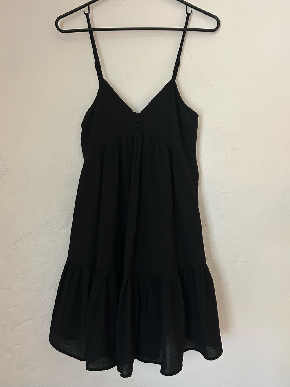 Urban Outfitters Black Elastic Waist Dress